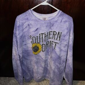 Comfort Colors Lavender Southern Drift Sweatshirt